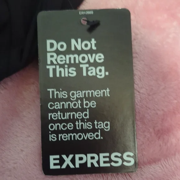 Express Black Ruched Long Sleeve Dress - Picture 11 of 11